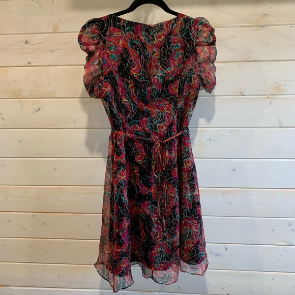 Eci New York | Swirl Patterned Dress - Picture 5 of 7